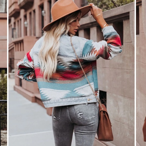 Sunset Arizona Denim Jean Jacket - Picture 3 of 16